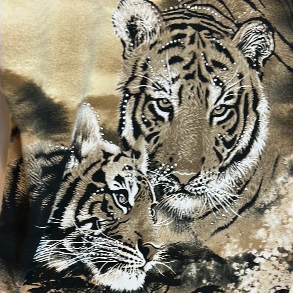 Tiger Print Tank‎ Top